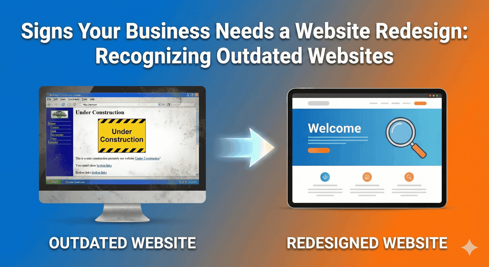 Signs Your Business Needs a Website Redesign: Recognizing Outdated Websites