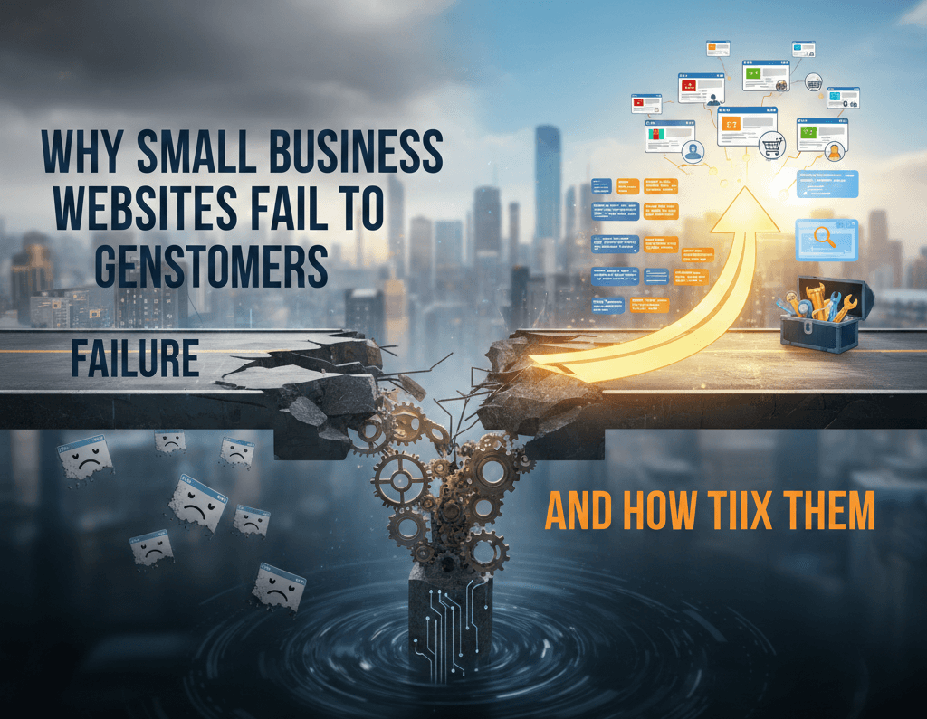 Why Small Business Websites Fail to Generate Customers—and How to Fix Them