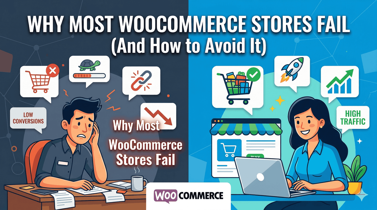 Why Most WooCommerce Stores Fail (And How to Avoid It)